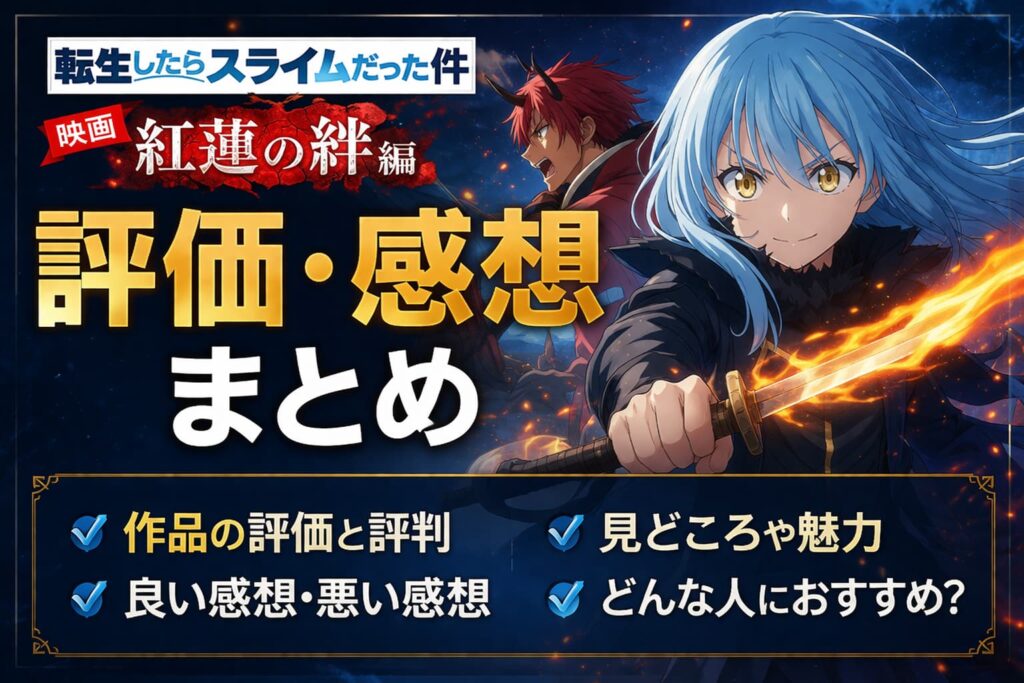 転スラ映画 評価