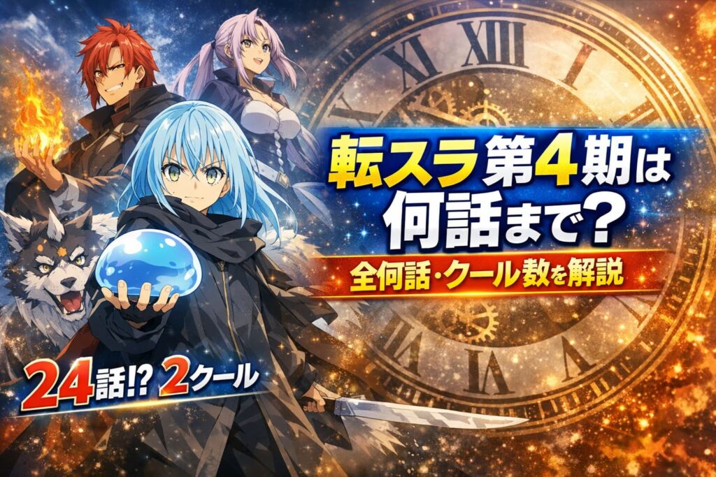 転スラ第4期 何話まで
